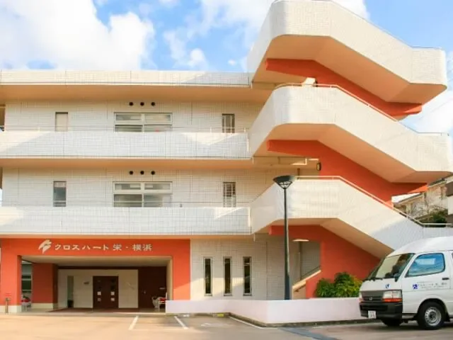 Care facility exterior in Japan