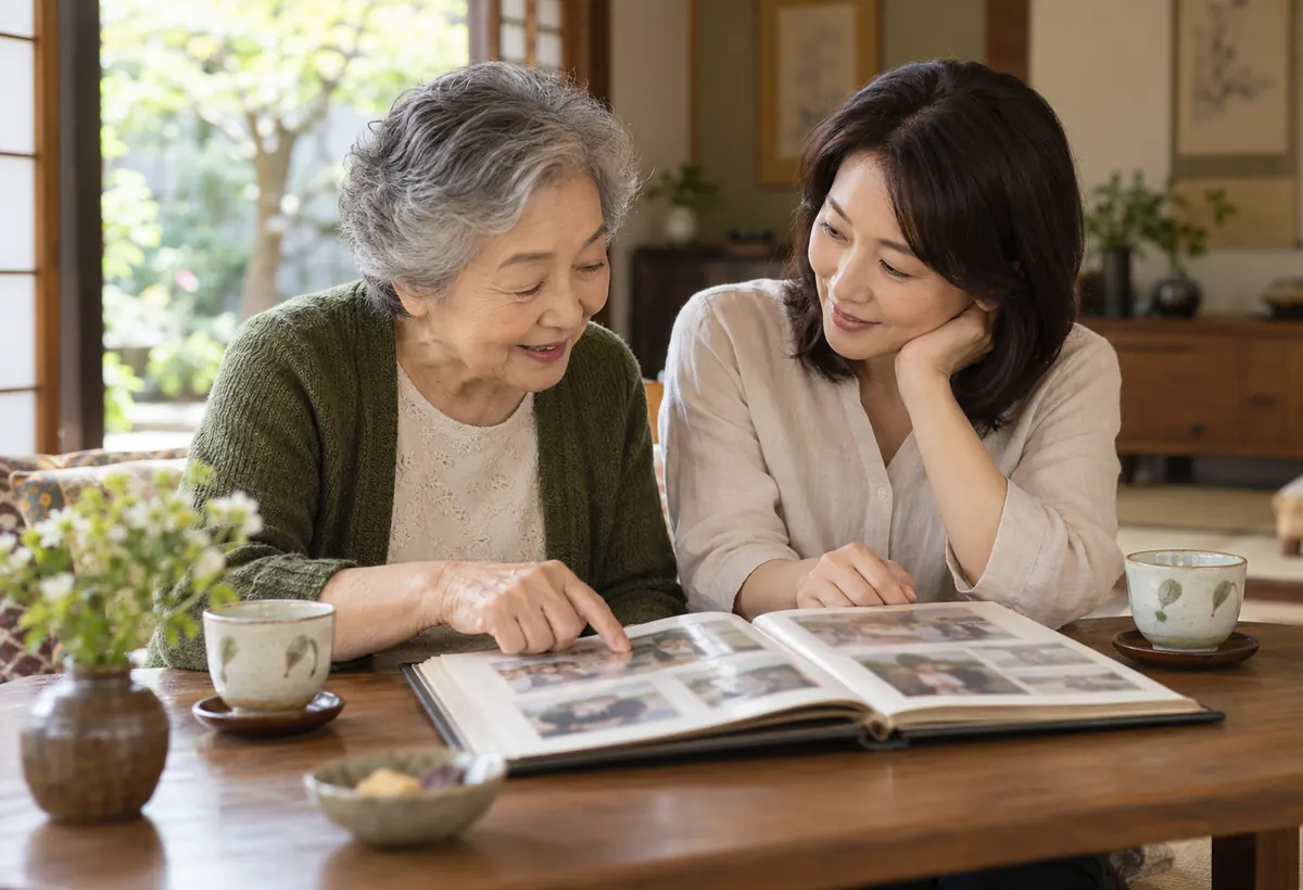 Memory care support visual